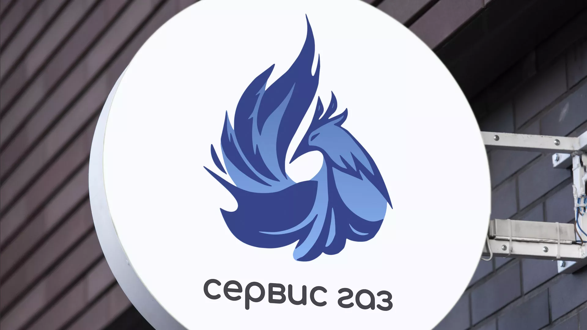 Создание логотипа «Сервис газ» в Борзе